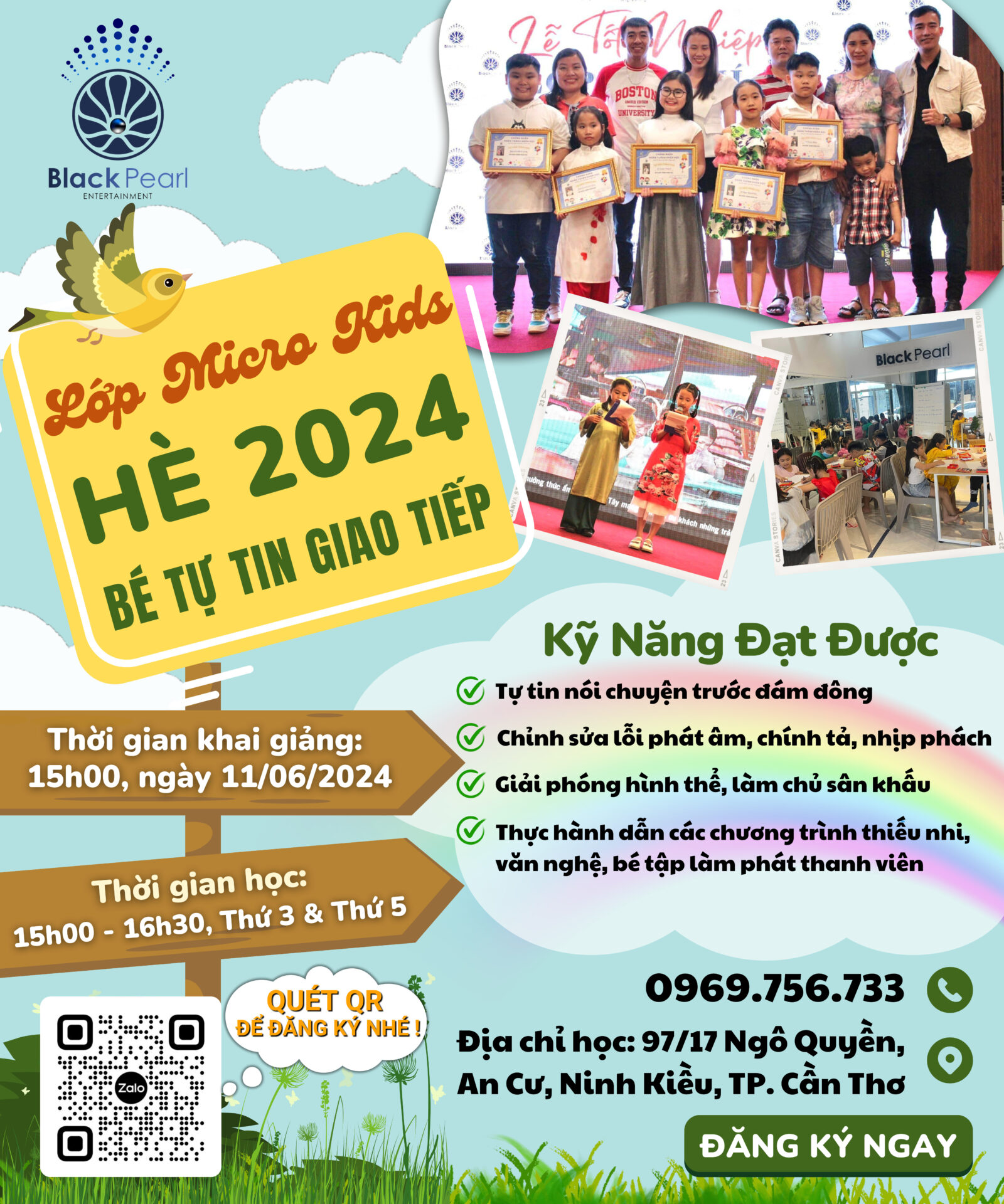 VUI MÙA HÈ RỘN RÀNG – KHAI GIẢNG LỚP MICRO KIDS HÈ 2024 🎤