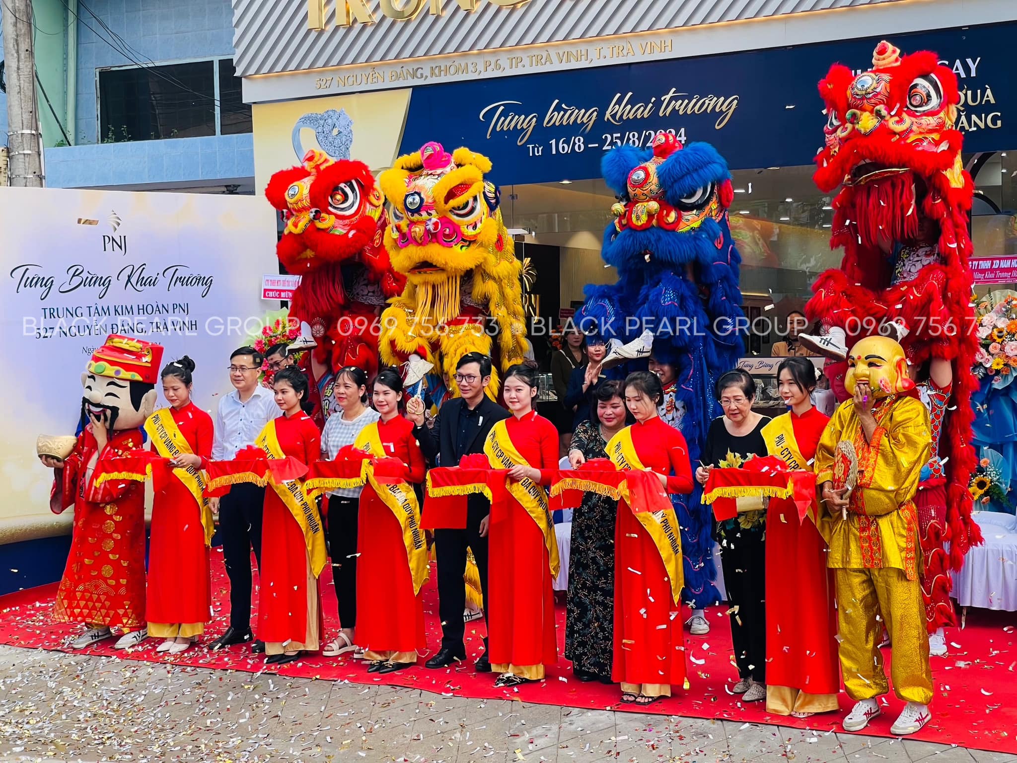 Black Pearl Marketing & Event hân hạnh đồng hành cùng lễ khai trương cửa hàng PNJ chi nhánh Trà Vinh